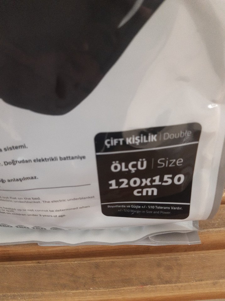 Kios Elektrikli Battaniye 120x150 cm - Görsel 2