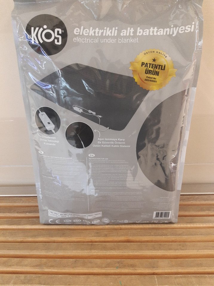 Kios Elektrikli Battaniye 120x150 cm - Görsel 3