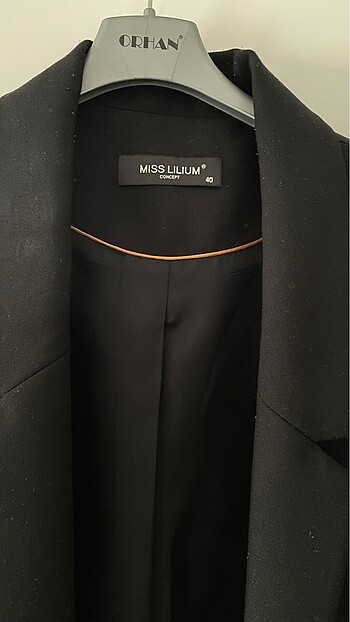 40 Beden siyah Renk Blazer ceket