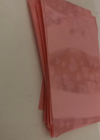 6.5x8.99 cm lik sleeve 20 adet 9 âdetde pembe sleeve - Görsel 5