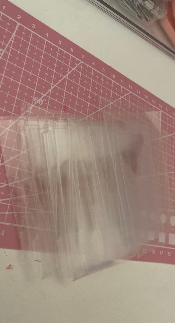 6.5x8.99 cm lik sleeve 20 adet 9 âdetde pembe sleeve - Görsel 3