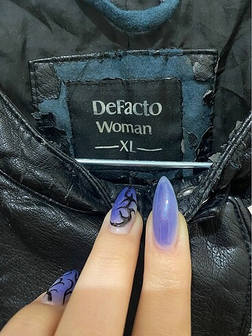 m Beden Defacto Deri Ceket
