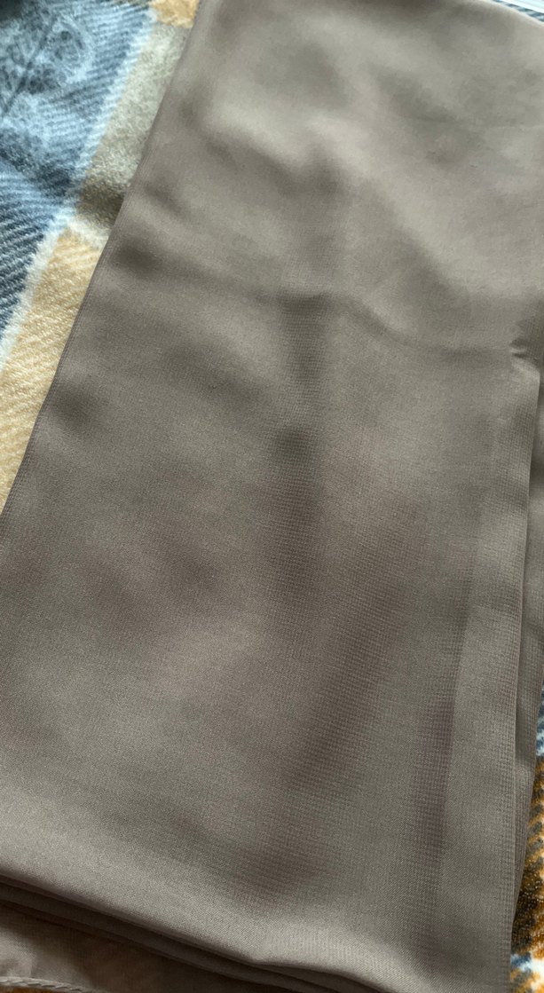 Bej Drapeli Kadın Şal - Görsel 2