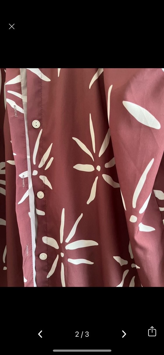 Çiçekli kadın gömleği - Görsel 3