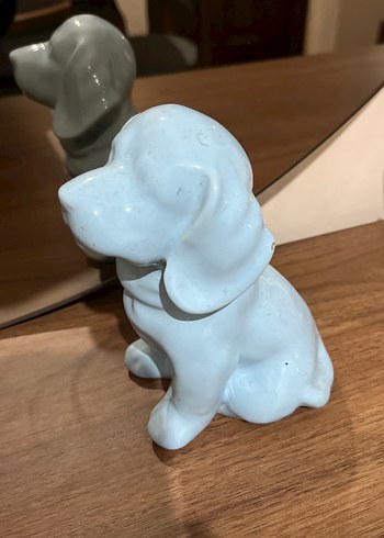 Mavi Pastel Köpek Figürü - Görsel 4