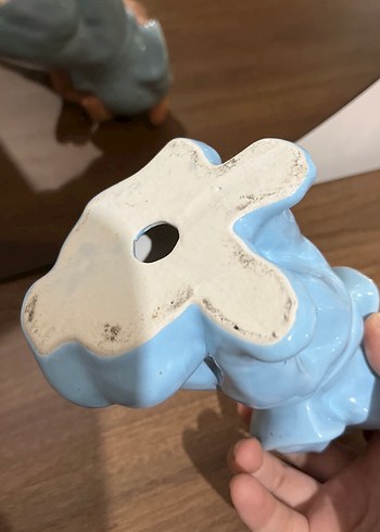 Mavi Pastel Köpek Figürü - Görsel 6