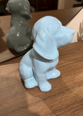 Mavi Pastel Köpek Figürü - Görsel 3