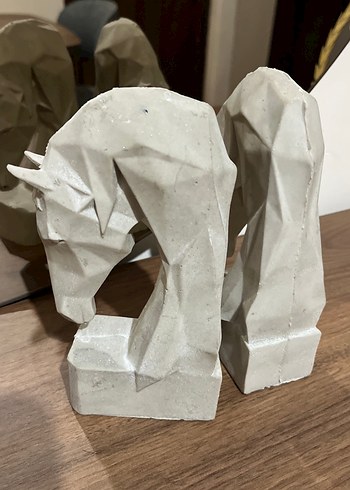 At Figürlü Kitap Tutucu Seti - Görsel 6