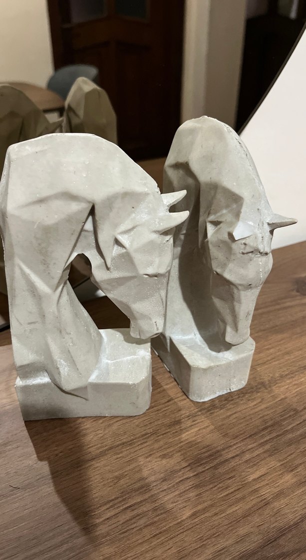 At Figürlü Kitap Tutucu Seti - Görsel 4