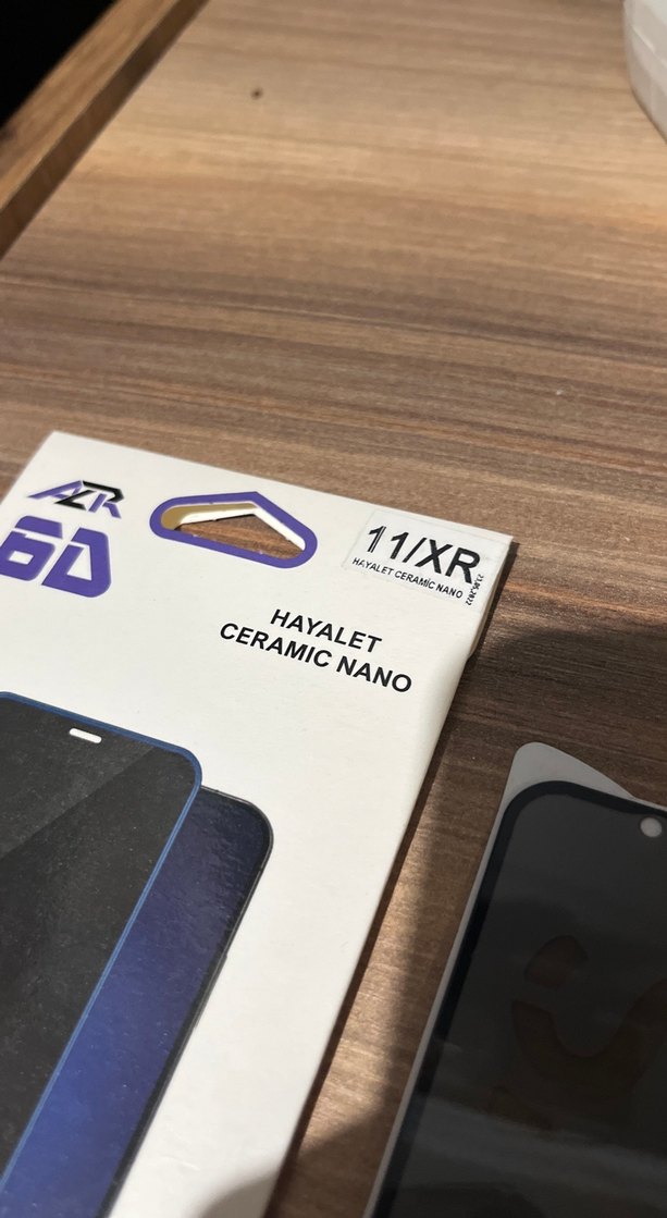 11/XR Uyumlu Gri Gizlilik Ekran Koruyucu hayalet ekran - Görsel 2