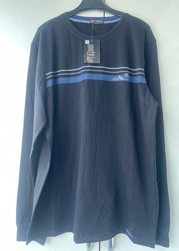 Siyah Erkek Uzun Kollu Sweatshirt