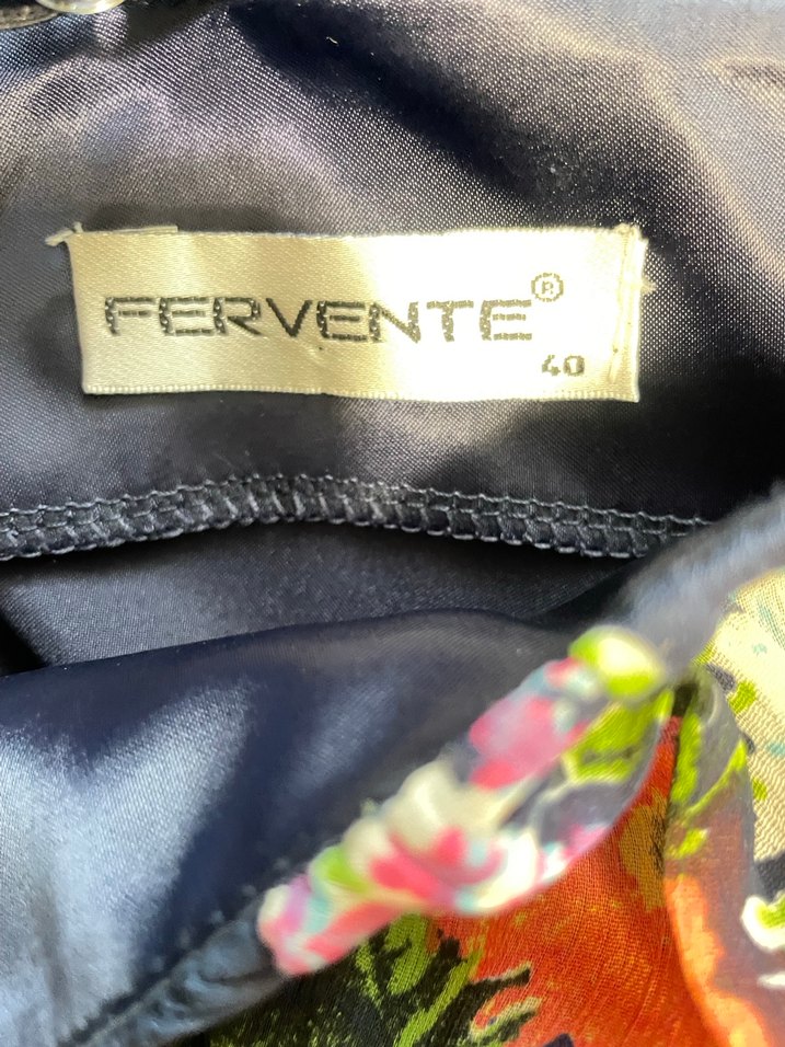 Çiçek Desenli Uzun Pilili Kadın Elbise - Görsel 2