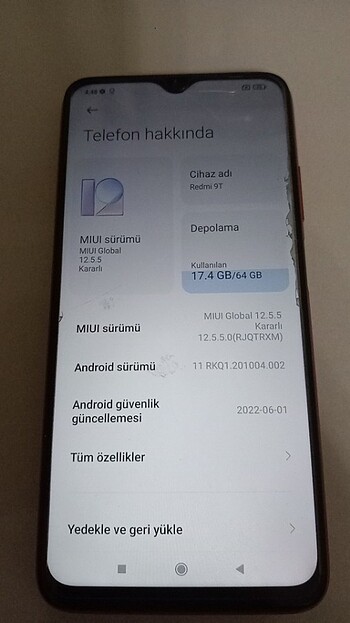 Redmi 9t 64 gb
