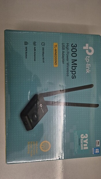 Tp link wireless usb adaptör