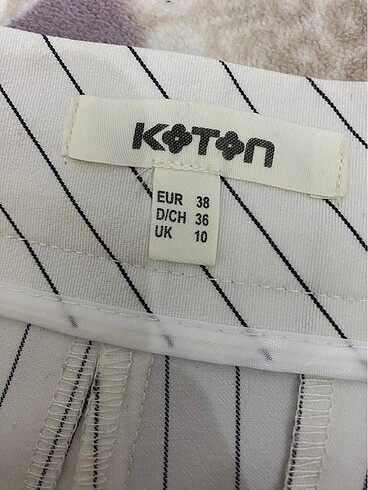 38 Beden Koton yazlık pantolon
