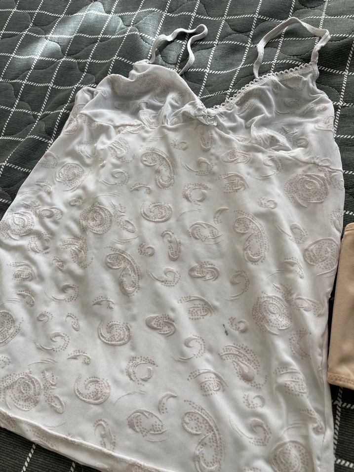 Beyaz Straplez Kadın Atlet - Görsel 3