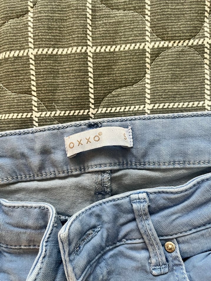 Gri Denim Kadın Normal Kesim Pantolon - Görsel 2