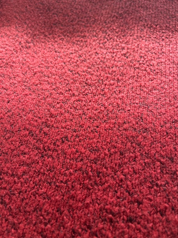 Kırmızı Yün Boğazlı Kadın Kazak - Görsel 4