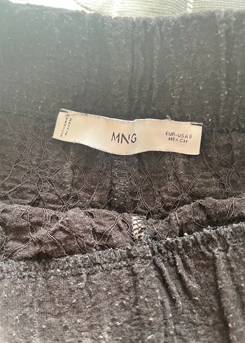 Siyah Örgü Kadın Triko Pantolon - Görsel 3