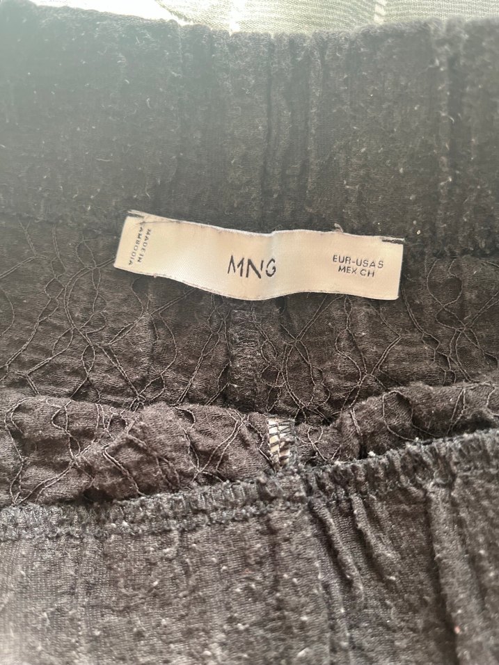 Siyah Örgü Kadın Triko Pantolon - Görsel 3