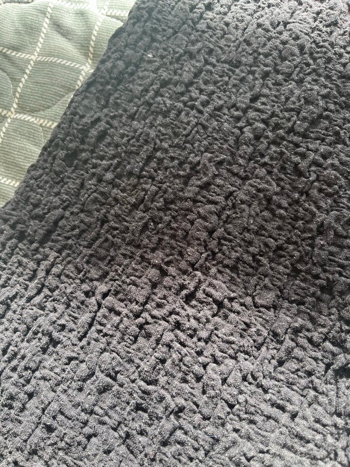 Siyah Örgü Kadın Triko Pantolon - Görsel 2