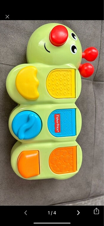 Fisher price eğlenceli tırtıl