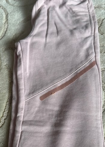 Fermuarlı Pembe çocuk Eşofman Altı - Görsel 2