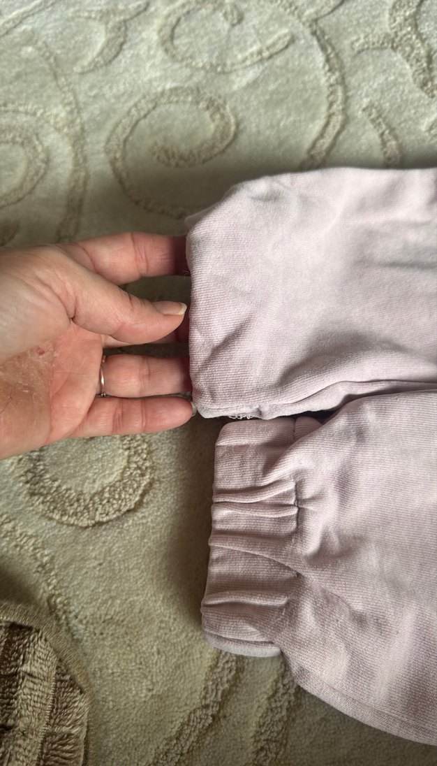 Fermuarlı Pembe çocuk Eşofman Altı - Görsel 4