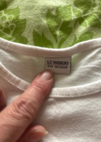 Beyaz Nakışlı Kız Çocuk Uzun Kollu Tişört - Görsel 3