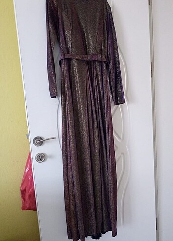 Simli tesettür abiye - Görsel 2