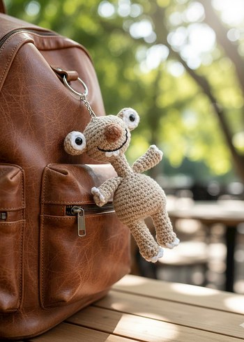 El örgüsü Sid anahtarlık - Görsel 3