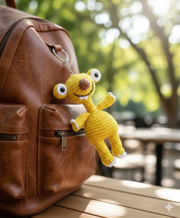 El örgüsü Sid anahtarlık - Görsel 2