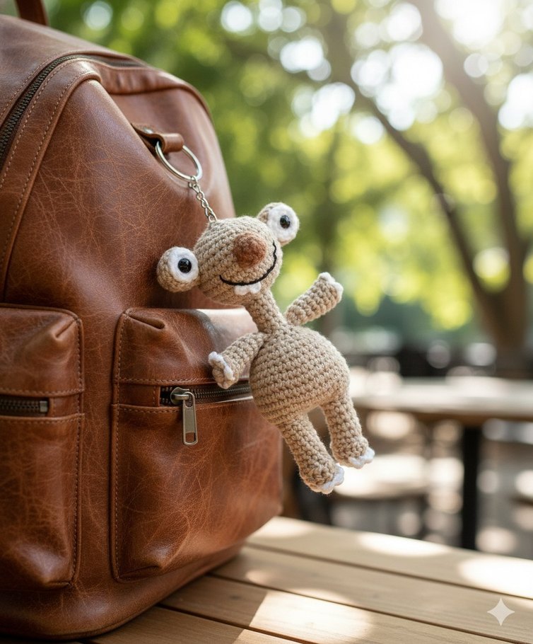 El örgüsü Sid anahtarlık - Görsel 3