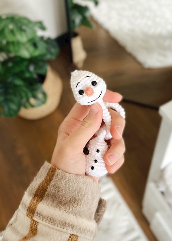 Olaf çanta süsü - Görsel 3