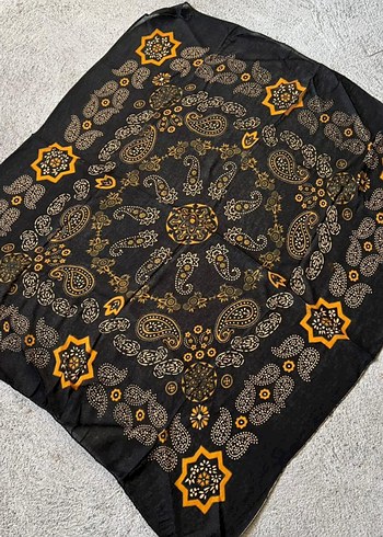 Boncuk İşlemeli Çok Renkli Kadın Fular - Görsel 9