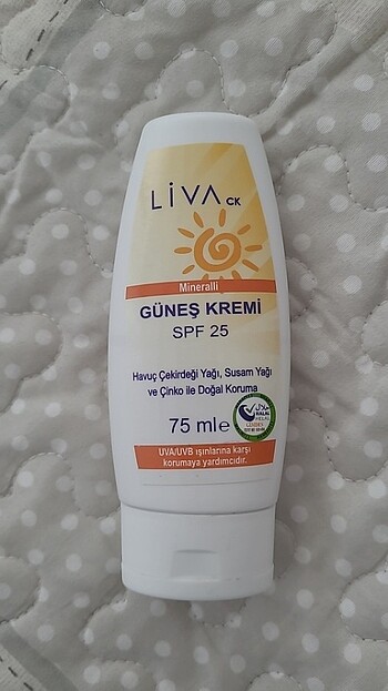 Livack güneş kremi #naturalive