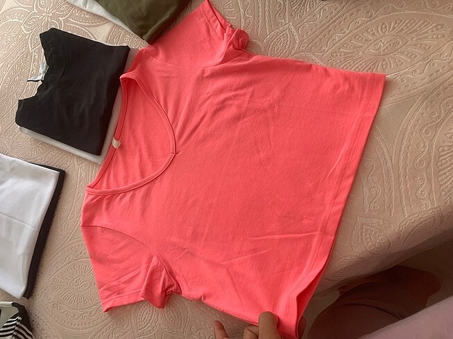 xl Beden Pembe tshirt