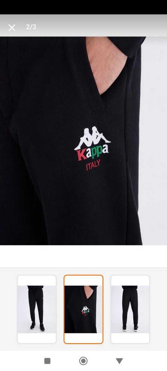 Siyah Erkek Regular Fit Spor Eşofman Altı - Görsel 2