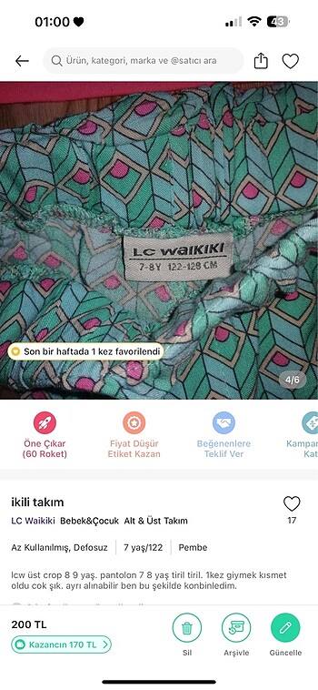 8 Yaş Beden pembe Renk Takım olarak