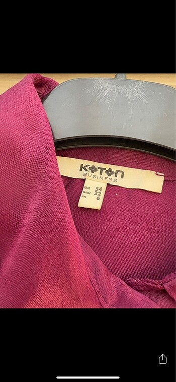 KOTON SATEN GÖMLEK - Görsel 2