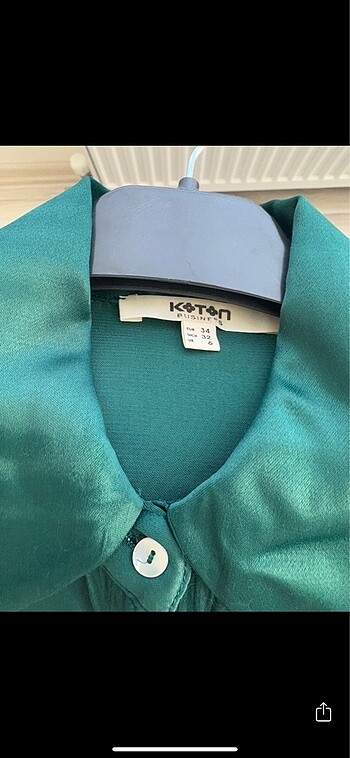 KOTON SATEN GÖMLEK - Görsel 3