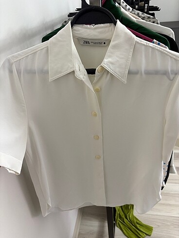 ZARA SATEN GÖMLEK - Görsel 3