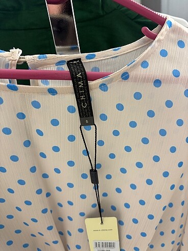 CHİMA ETİKETLİ BLUZ - Görsel 3