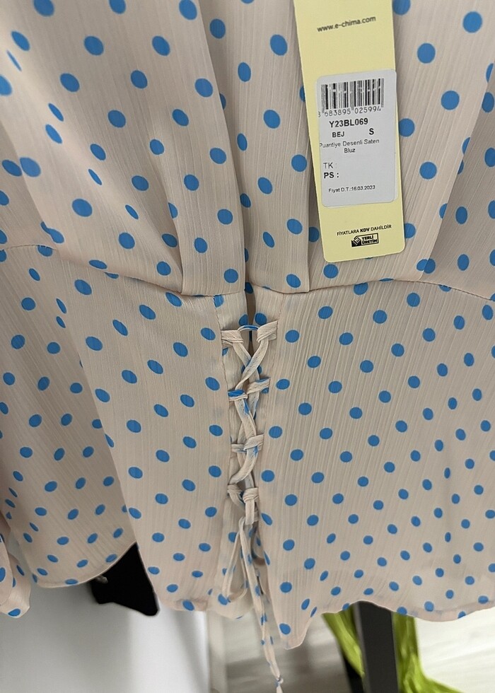 CHİMA ETİKETLİ BLUZ - Görsel 2