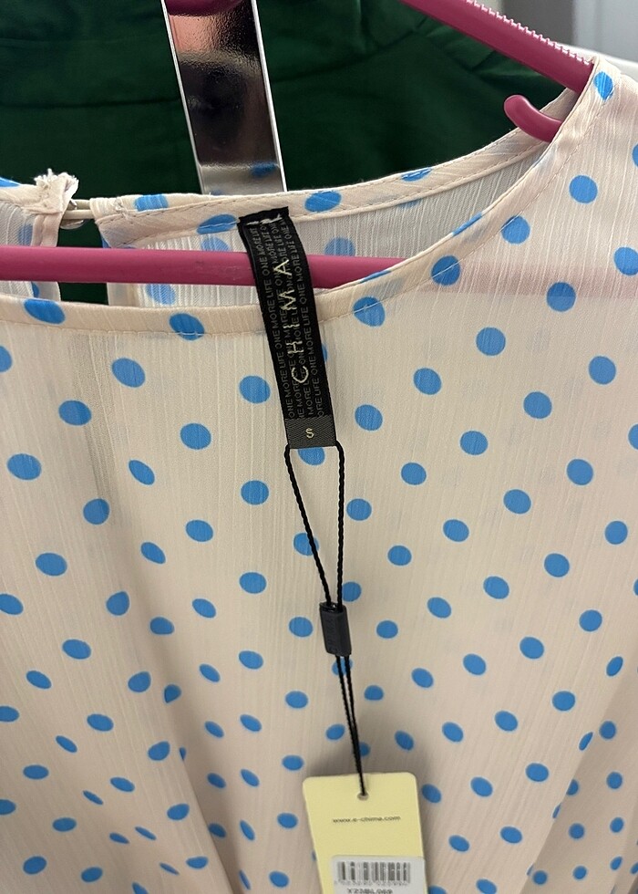 CHİMA ETİKETLİ BLUZ - Görsel 3