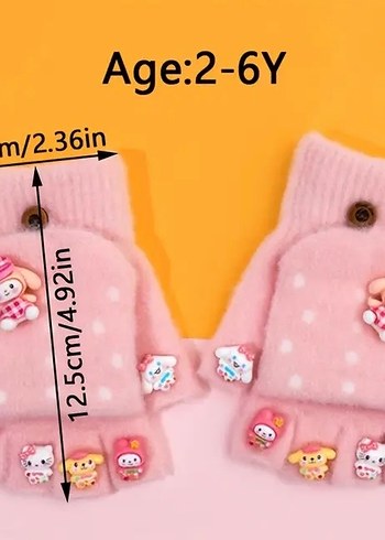 SANRİO MARKA ÇOCUK ELDİVENİ - Görsel 2