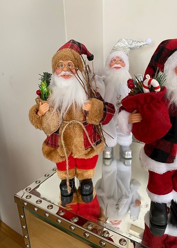 Renkli Noel Baba Figürleri - Görsel 3