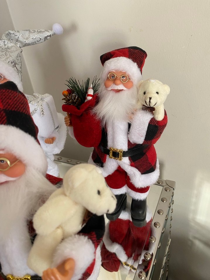 Renkli Noel Baba Figürleri - Görsel 5