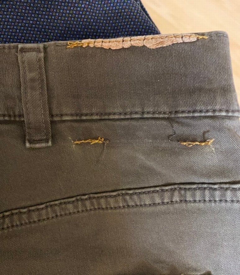 Kahverengi Süet Erkek Pantolon (ORİJİNAL) - Görsel 3