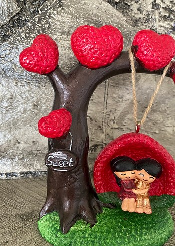 Kalpli Ağaç ve Sevgili Figürü - Görsel 3